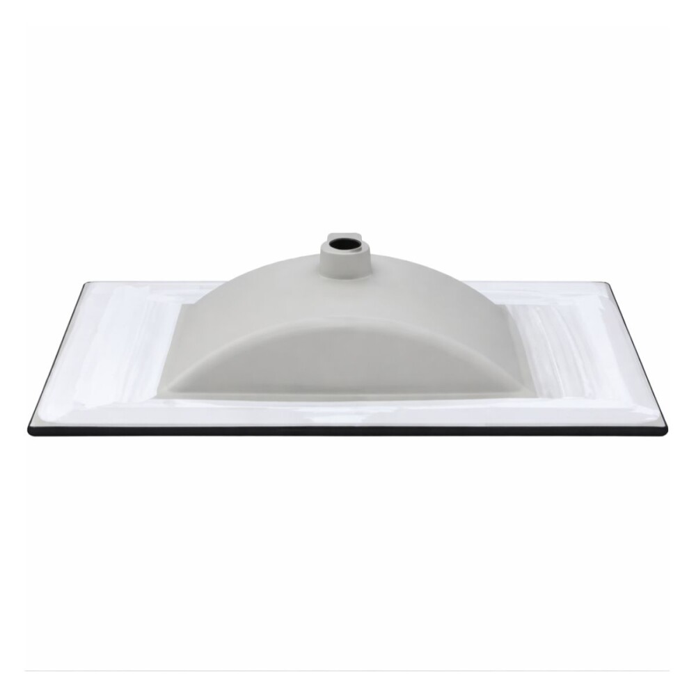 Bacha de sobreponer rectangular 60x46 cm c/mesa negro mate Dmc Bacha De Sobreponer Rectangular 60x46 Cm C/mesa Negro Mate Dmc