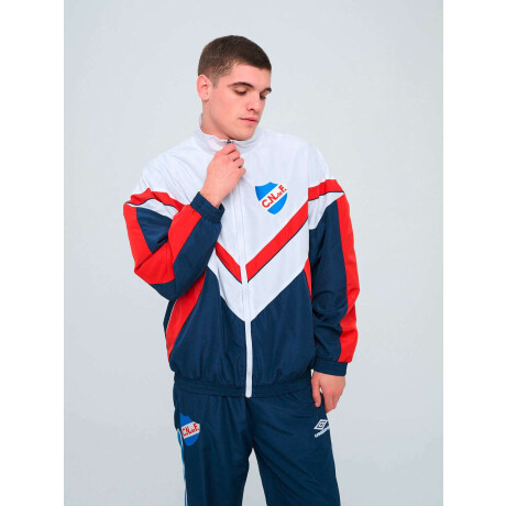 Campera Beat de Hombre Blanco