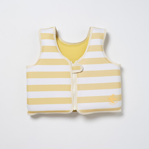 CHALECO Chaleco Salvavidas Niños Talle 3-6 Años Sunnylife - Mustard Stripe