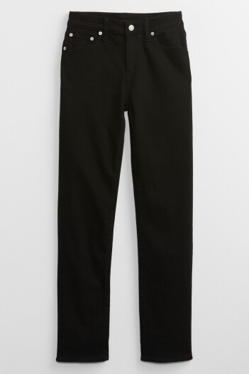 Jean Classic Straight Mujer Black Wash