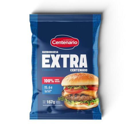 Hamburguesa Extra Centenario Hamburguesa Extra Centenario