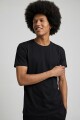 Remera cuello redondo ICONIC 150 NEGRO