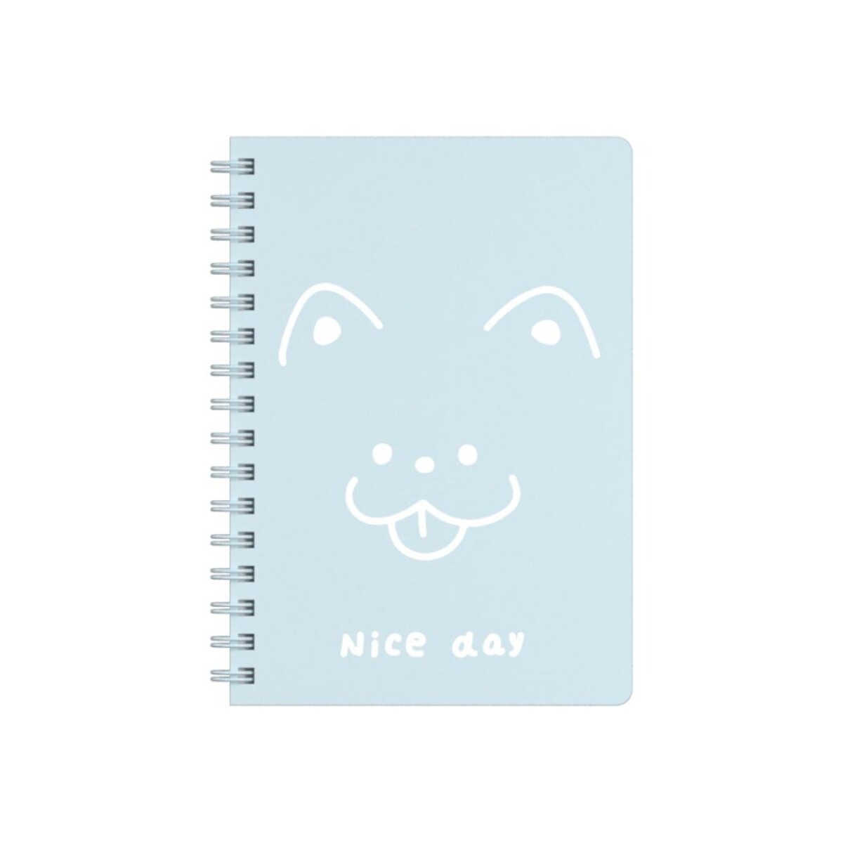 Cuaderno animales A5 - celeste 
