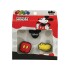 Jibbitz Mickey Mouse Pack3 Multicolor