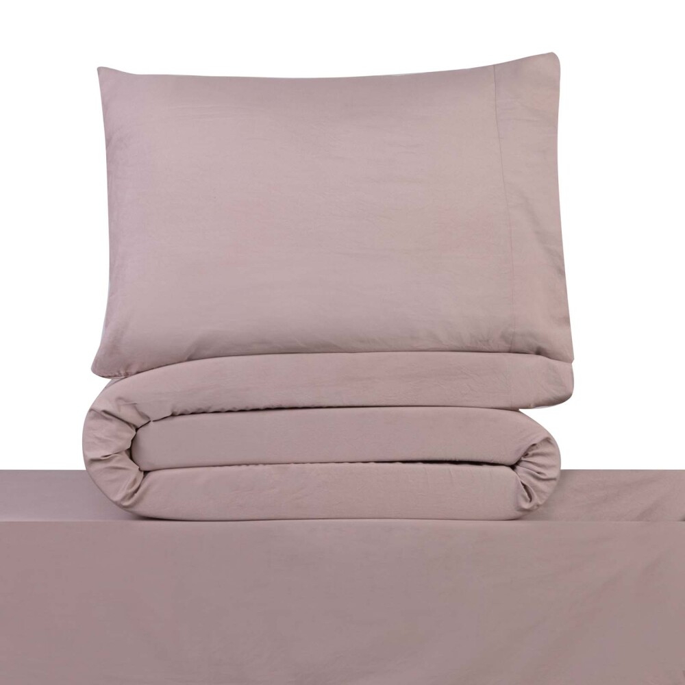 JUEGO DE SABANAS KING POLIESTER PREWASHED