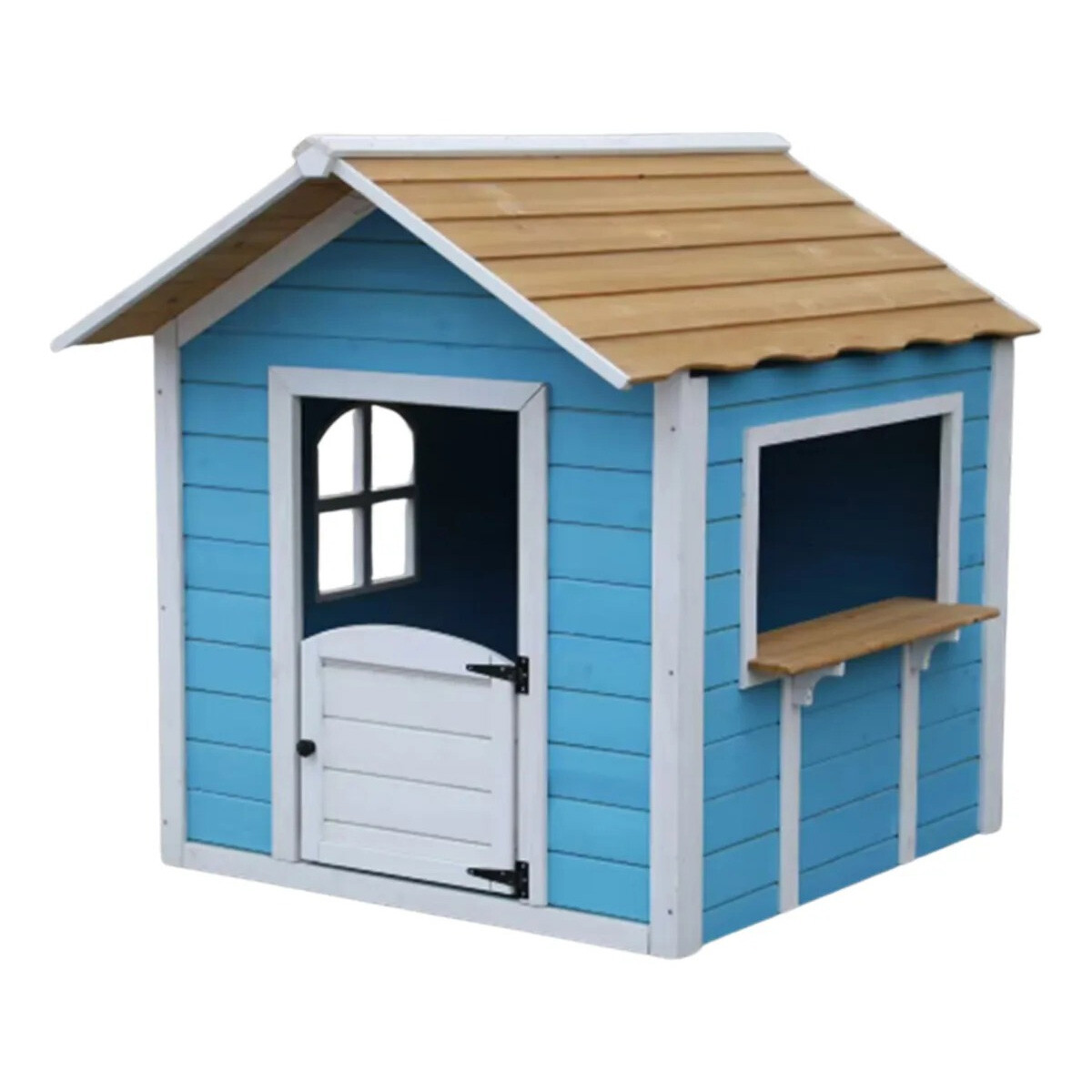 CASA CASITA NIÑOS INFANTIL EN MADERA CELESTE 