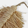 SET DECO HOJAS COLG BEIGE 2PZAS Unica