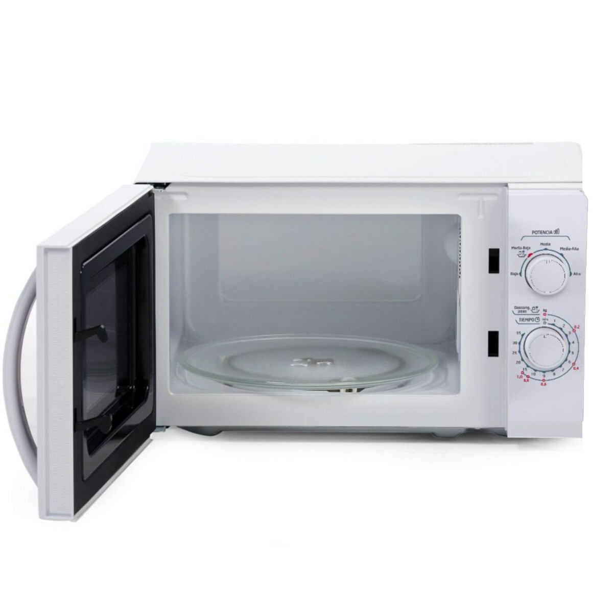 Microondas Midea Analógico 20 litros blanco — Bristol