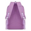 Mochila Trendy Urbana Dama Liviana Con Bolsillos Lila