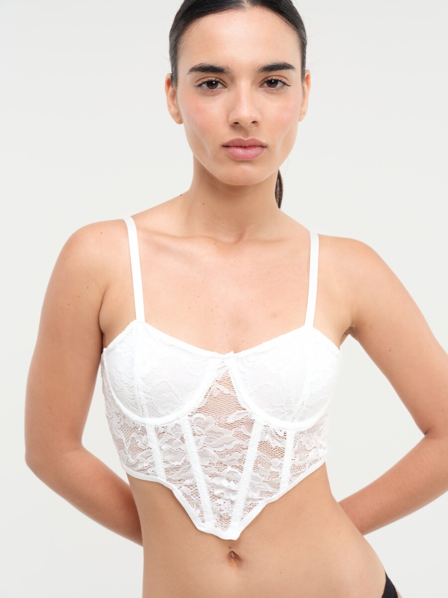 Corset Sophie - Blanco 
