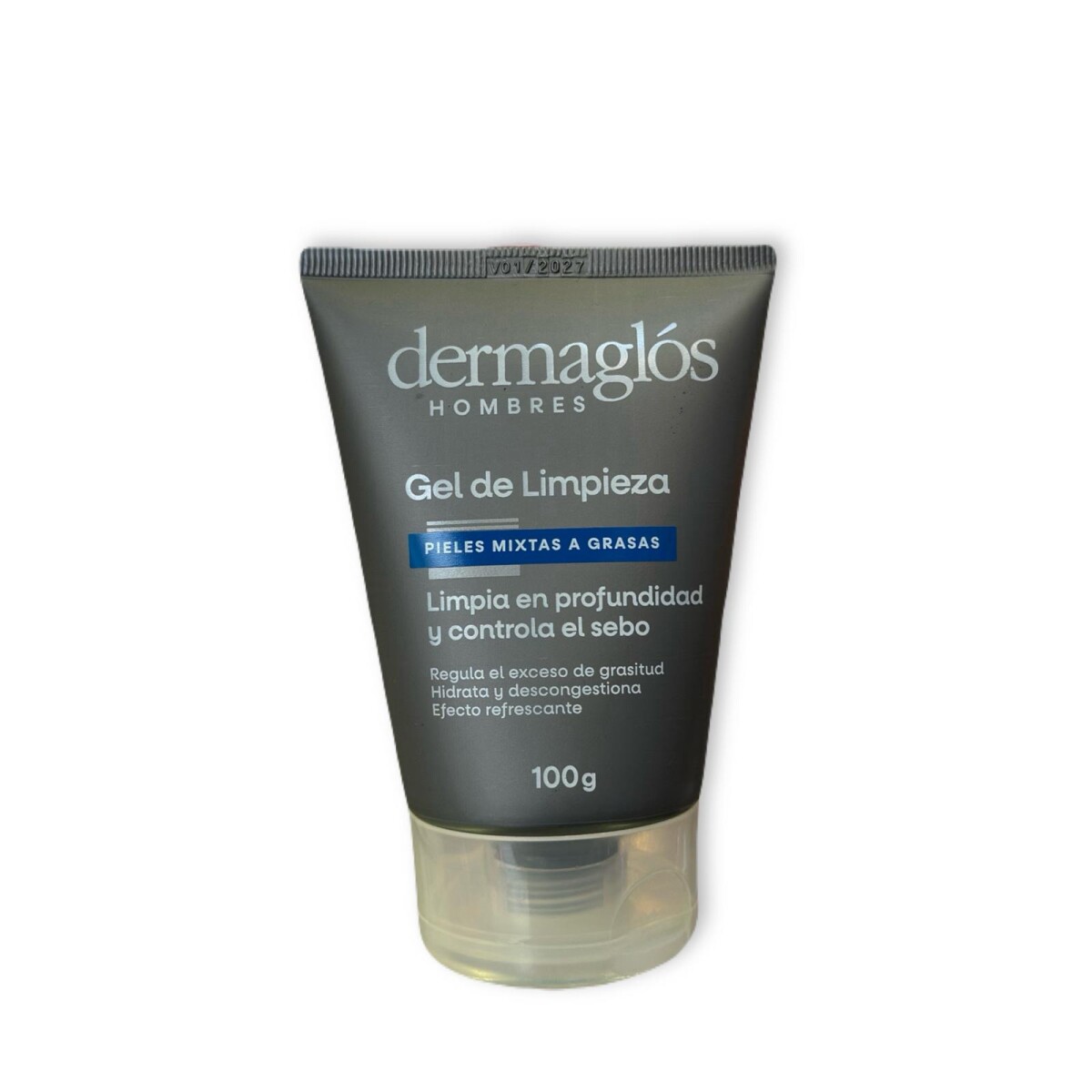 Dermaglos Hombres Gel De Limpieza Pieles Mixtas a Grasas 100g 