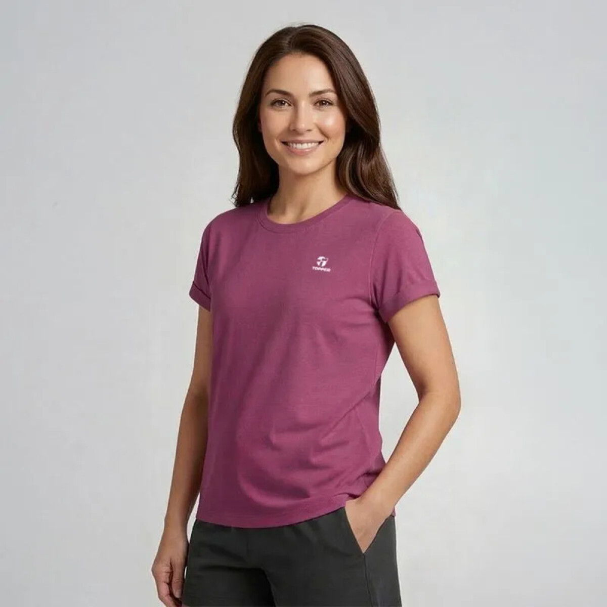 T-SHIRT BASIC WMN TRNG - ROSA DAMSON 