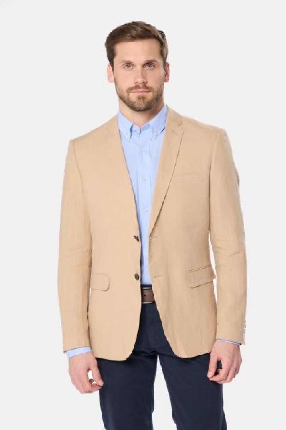 SACO DE LINO Beige