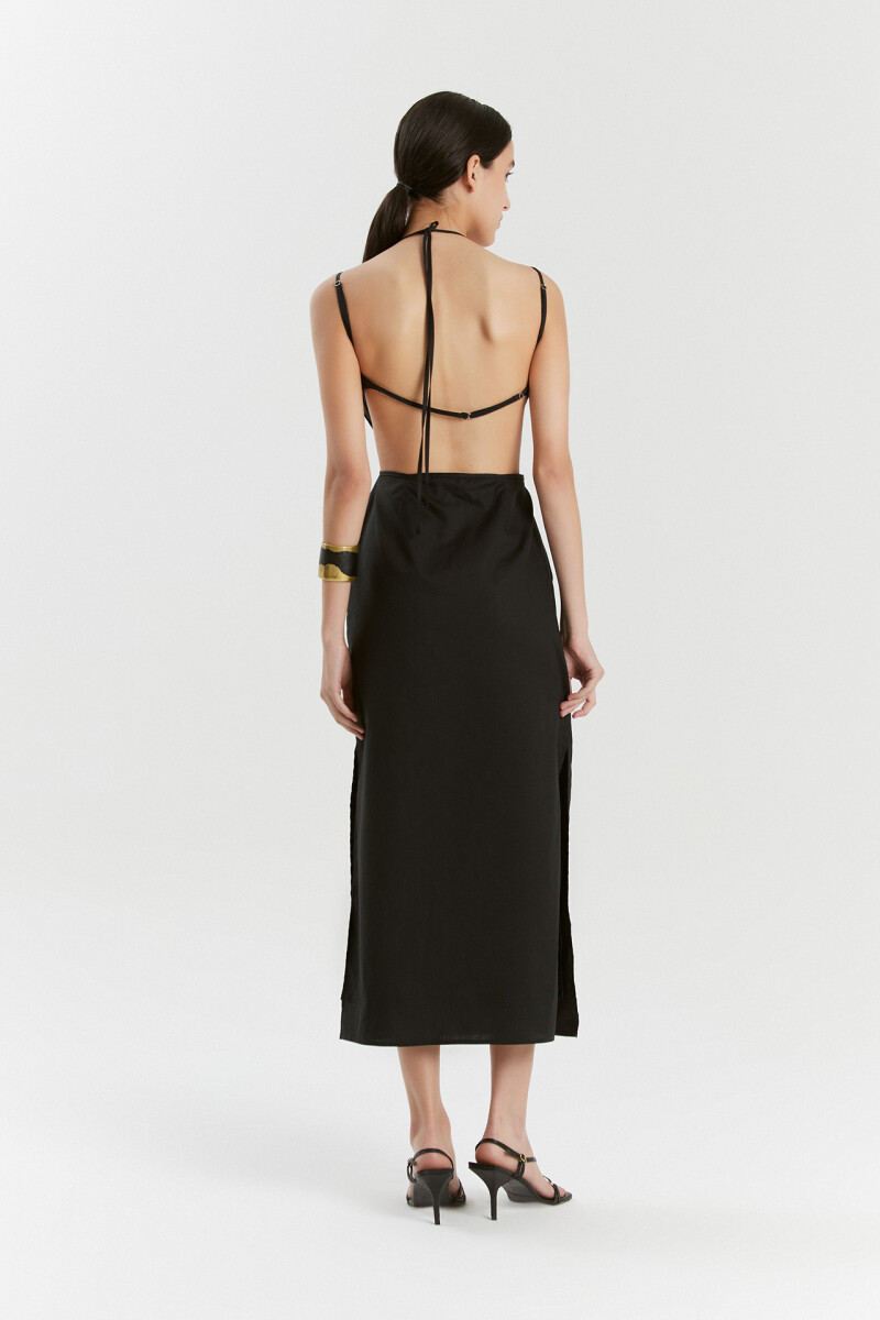 VESTIDO BACAN Negro