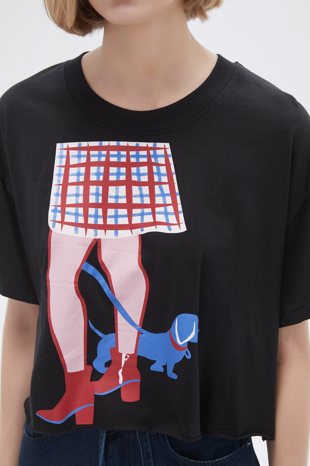 Remera Houndas Estampado 1