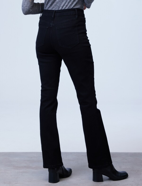 Jean Slim Bootcut NEGRO