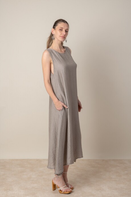 VESTIDO LUX LUNA Visón