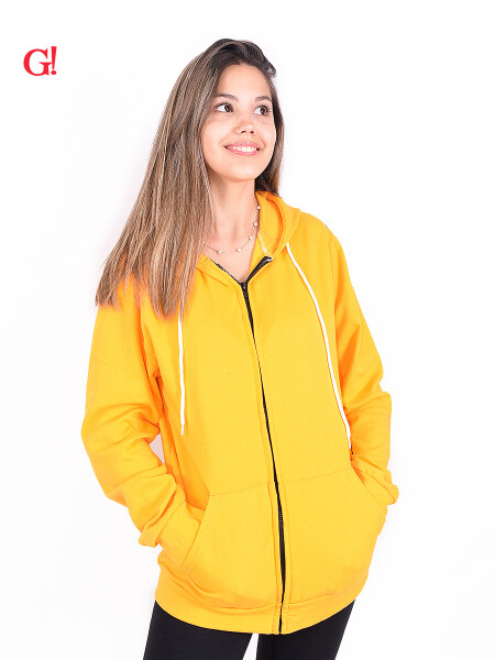 CAMPERA DEPORTIVA AMARILLO