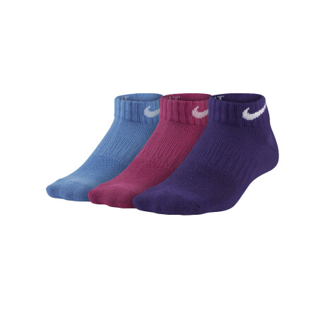 MEDIAS NIKE EVERYDAY LIGHTWEIGHT NS 3PR Blue/Pink/Purple