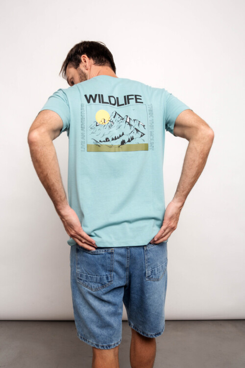 Remera Ciro Verde aqua