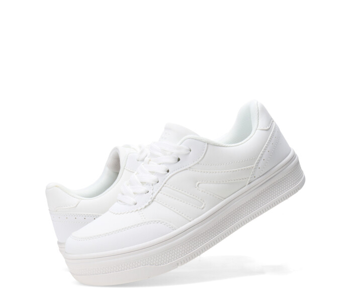 Championes de Mujer Miss Carol LILYAN con plataforma Blanco