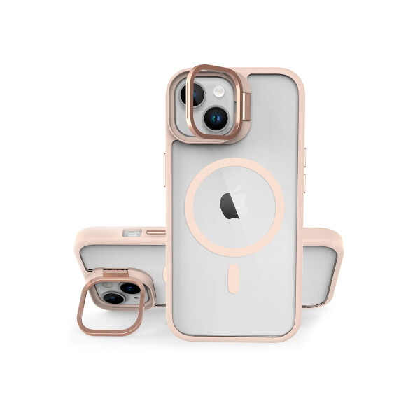 Protector Prodigee KickIt iPhone 15 bordes color rosa Protector Prodigee Kickit Iphone 15 Bordes Color Rosa