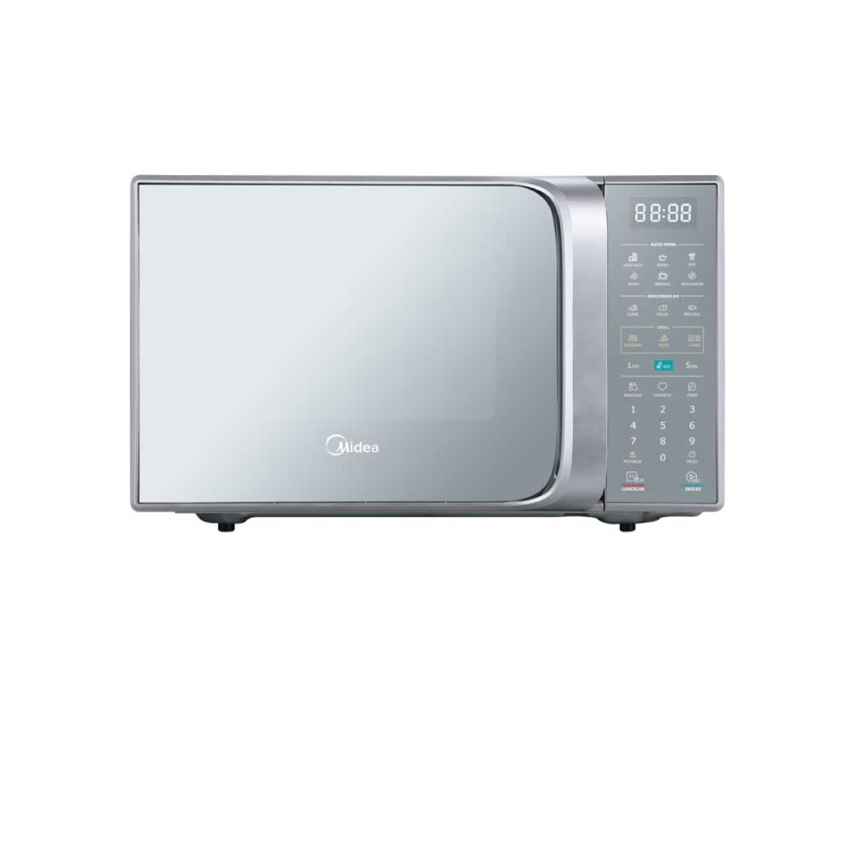 Horno Microondas Midea Con Grill -inox 28 L MMO28AVVEGPC 