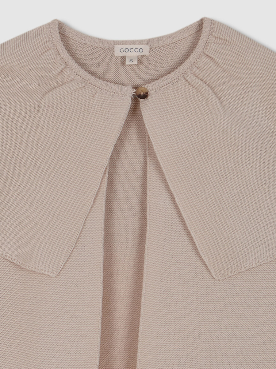 Chaqueta Capa Marron