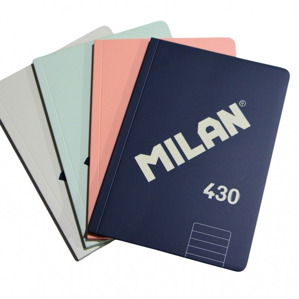 CUADERNO MILAN TAMAÑO A5 RAYADO DE 48 HOJAS COLOR VERDE PASTEL CUADERNO MILAN TAMAÑO A5 RAYADO DE 48 HOJAS COLOR VERDE PASTEL