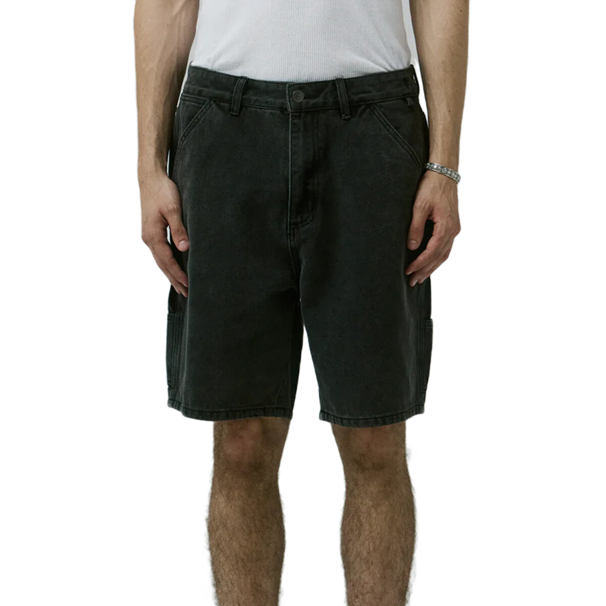 Bermuda Former Distend Vt Denim Carpenter - Negro 