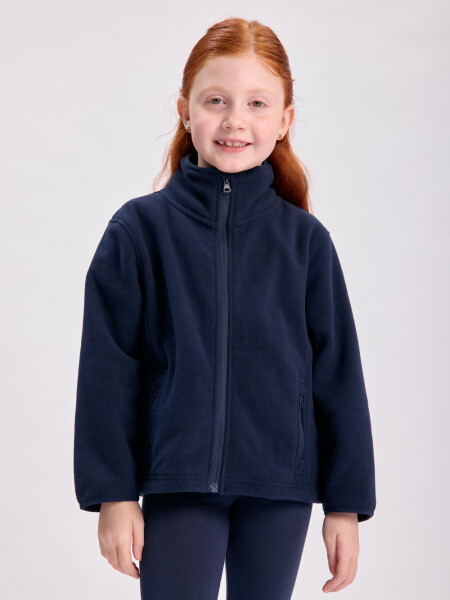 Campera polar Azul