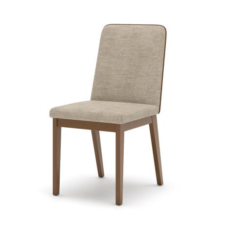 SILLA TAPIZADA PACK X 2 CARAMELO LINO