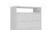 Cómoda 3 cajones SOUTH Plus Blanco