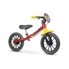 Bicicleta Infantil Baccio Balance Rodado 12 Con Diseño Para Niño Y Rueditas Rojo/Negro