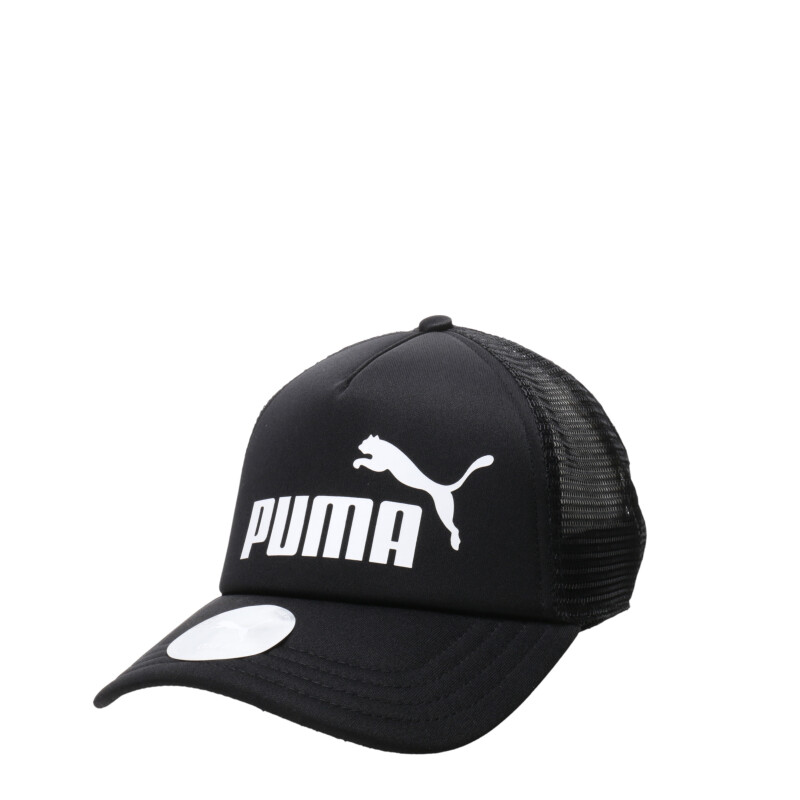 Gorro Puma Logo Trucker Negro - Blanco
