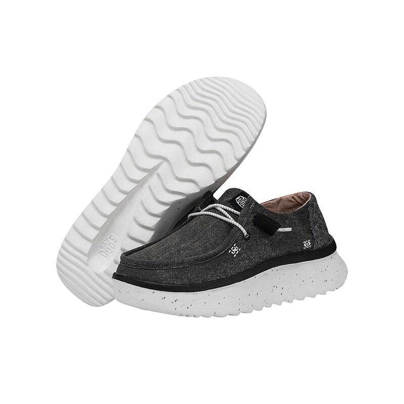 Calzado Hey Dude Wendy Peak Chambray Negro