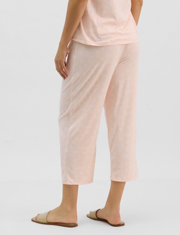 Pijama Con Capri ROSA