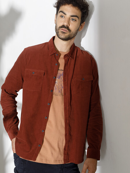 SHIRT TIGRIS 4.0 TERRACOTA