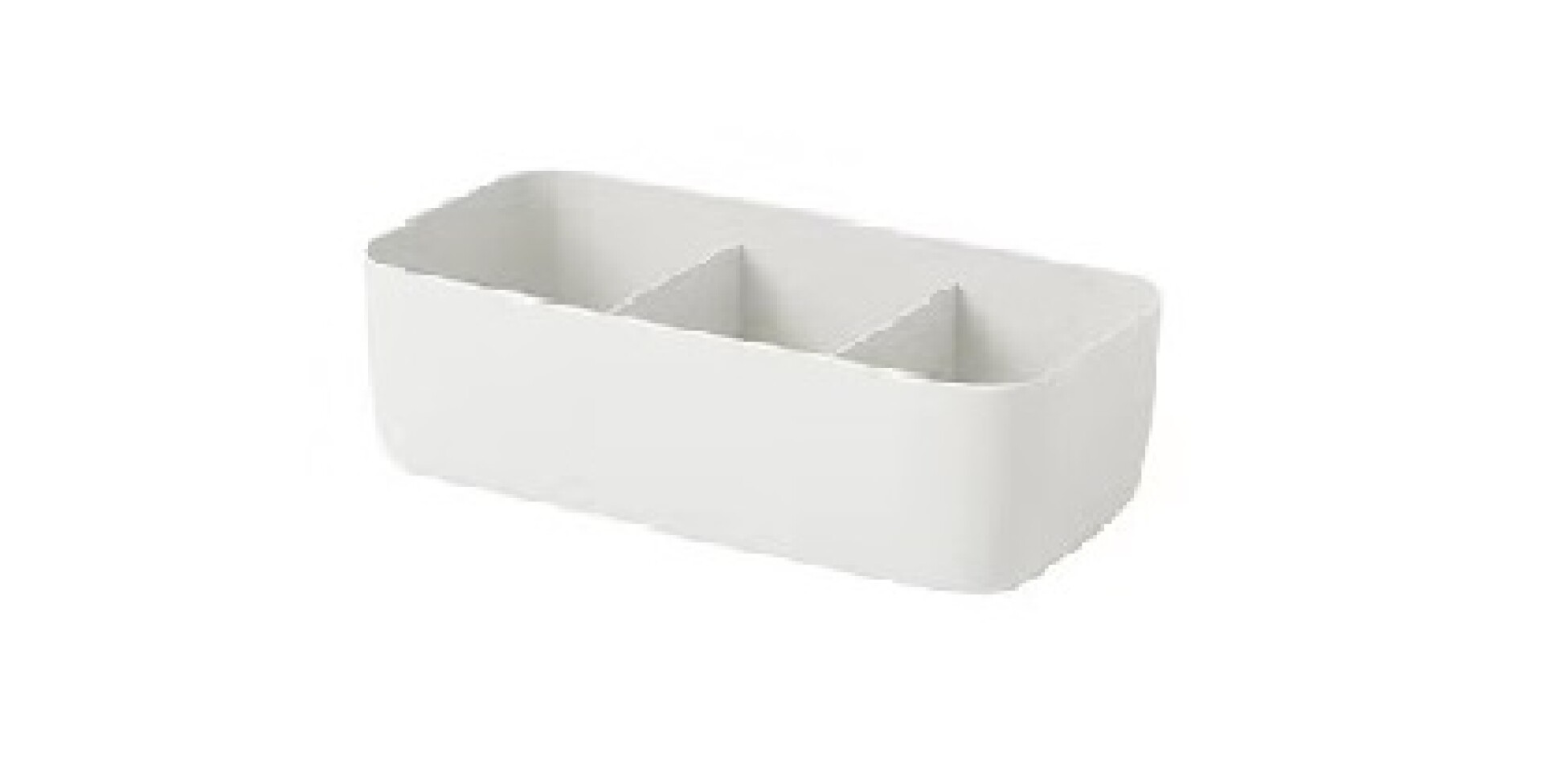 Organizador 3 divisiones - blanco 
