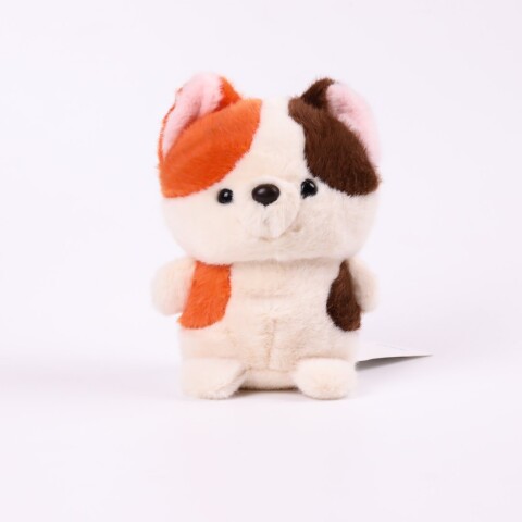 PELUCHE DE GATO ATIGRADO EN POSICIÓN SENTADA PELUCHE DE GATO ATIGRADO EN POSICIÓN SENTADA