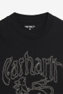 W' L/S HACKWORK T-SHIRT Negro
