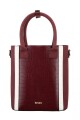 CARTERA MATERA TERRANO DE MANO BORDO CON BLANCO