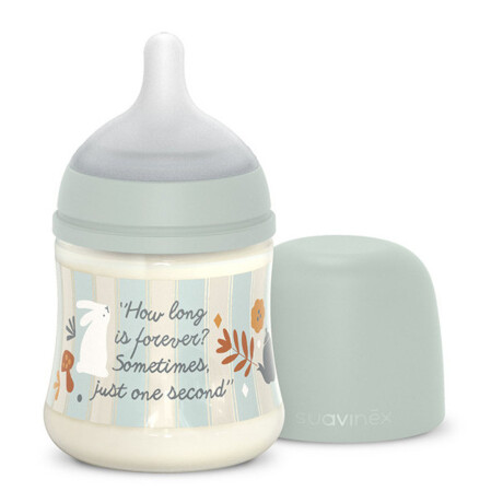 Mamadera Suavinex Bebés +0M 150Ml Tetina Fisio SX PRO Wonder Verde