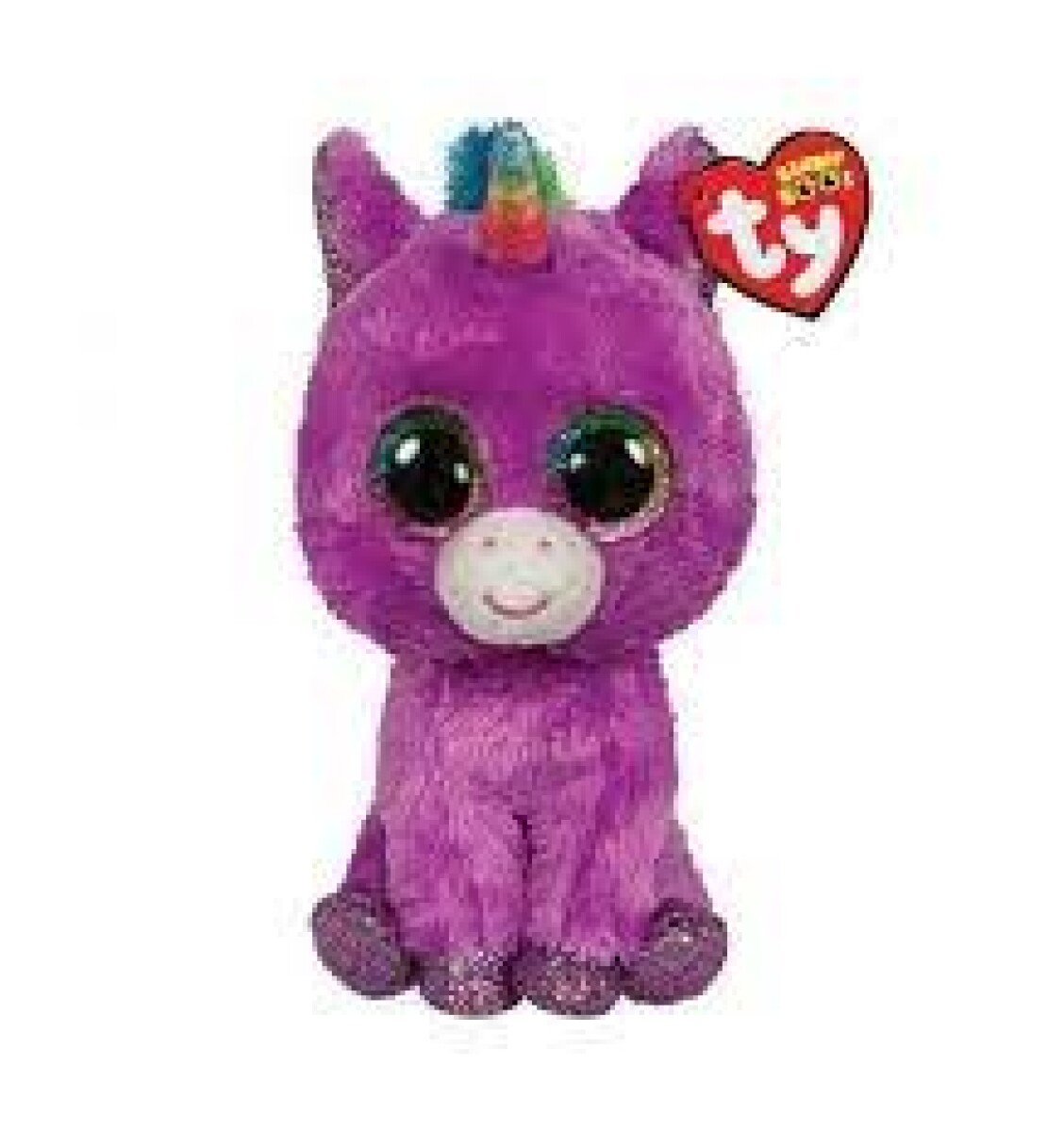 Peluche Ty Rosette Unicornio 15cm 