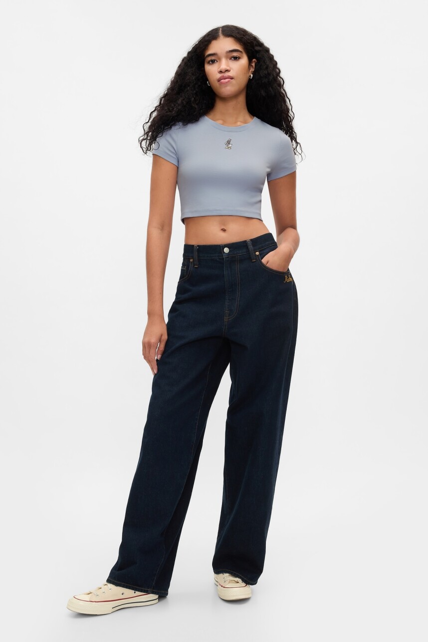 Remera Top Minnie Mujer Jet Stream Blue 337