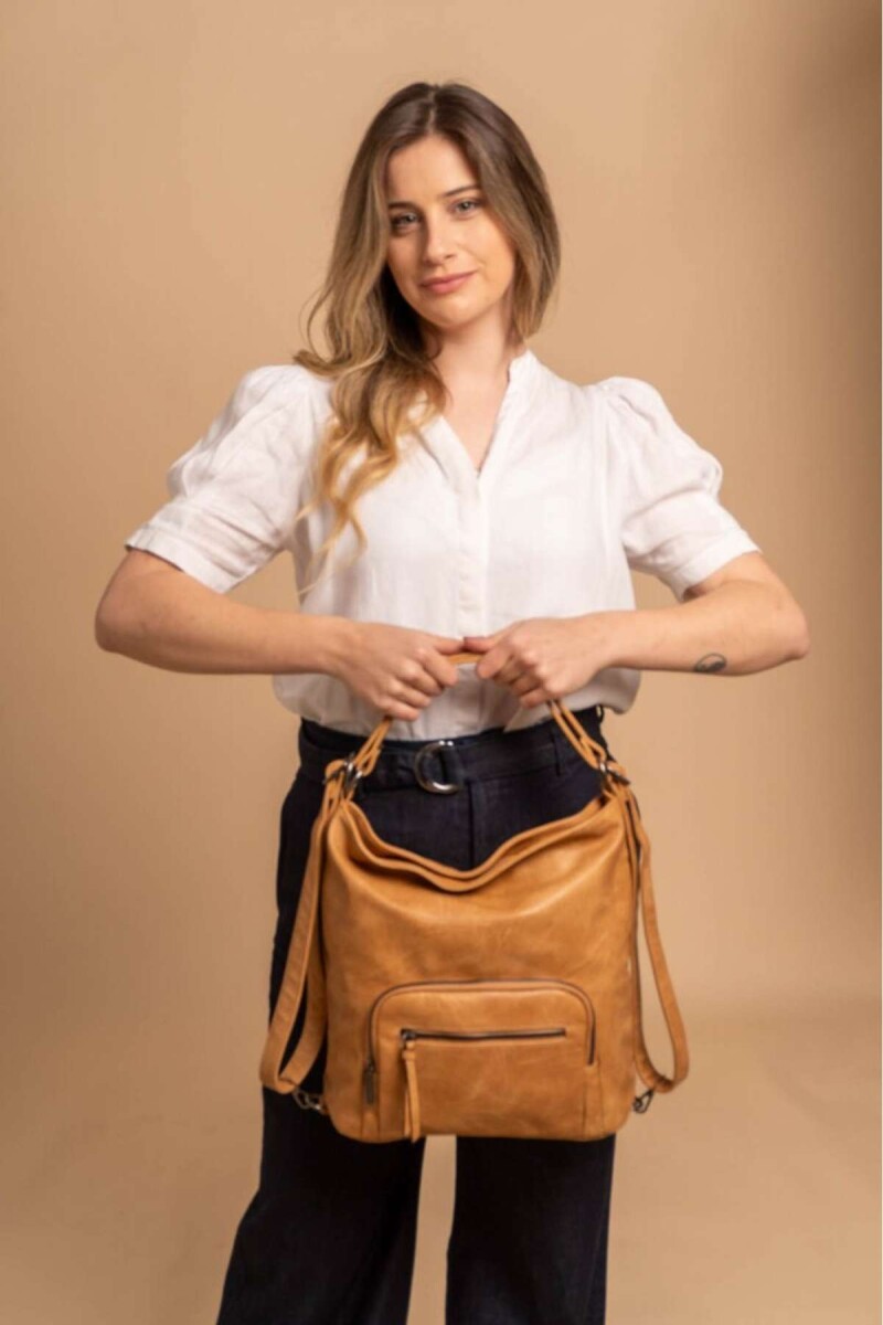 Cartera Mochila Verbena - Nuez 