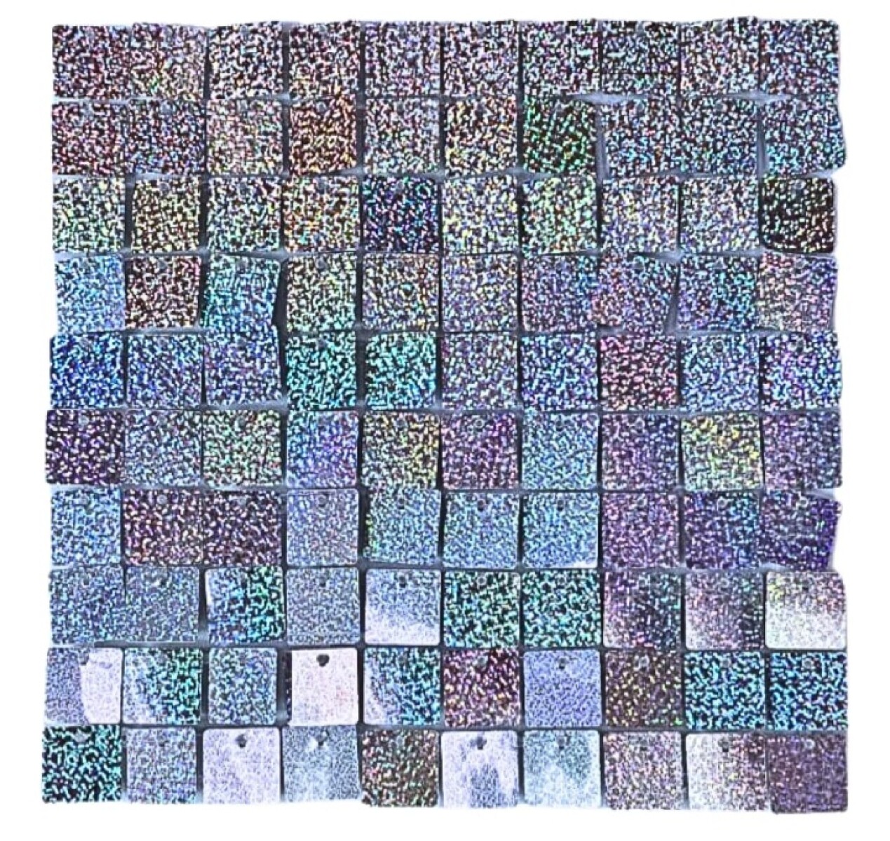 Shimmers Plateado Holografico con Fondo Transparente 