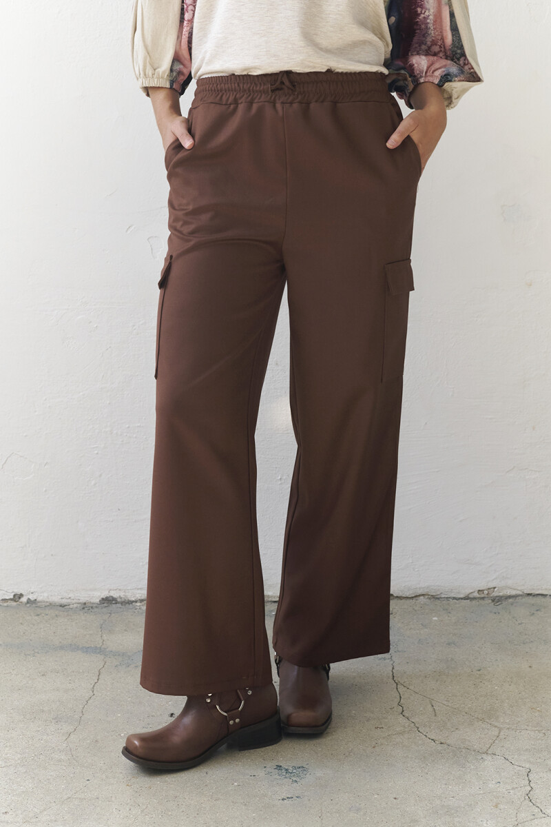 PANTALON CARGO ITALY CAFFE