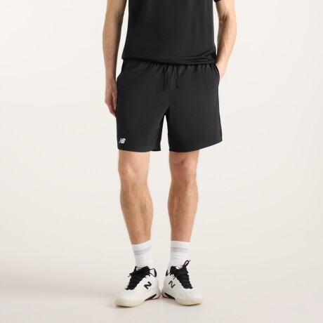 Short New Balance de Hombre - Tournament Short - MB61V34TBK BLACK