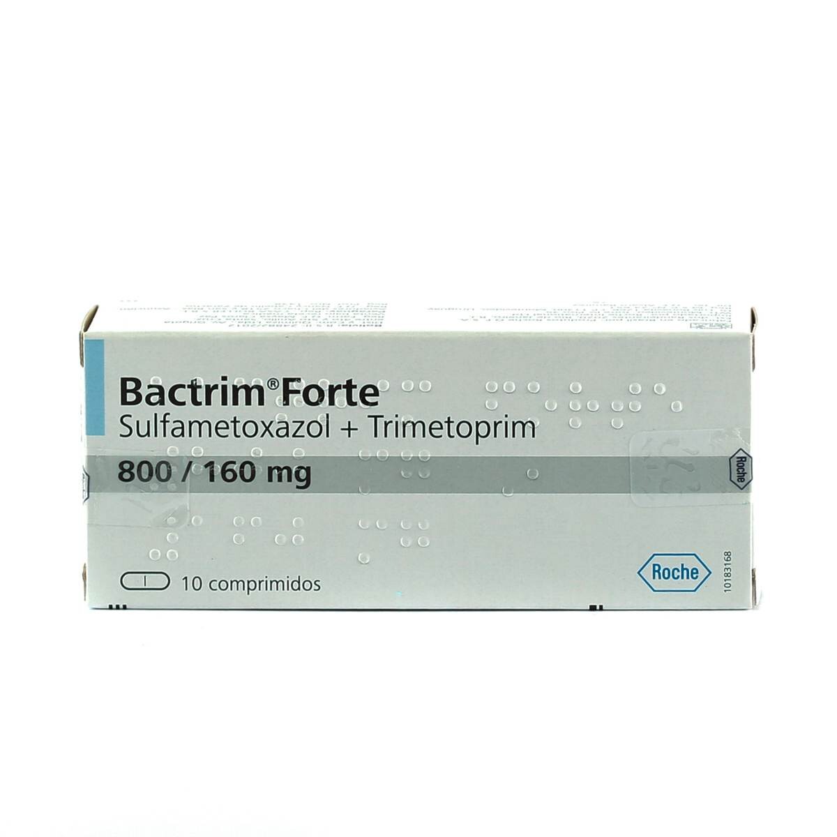 BACTRIM FORTE CJ X 10 COMPRIMIDOS 